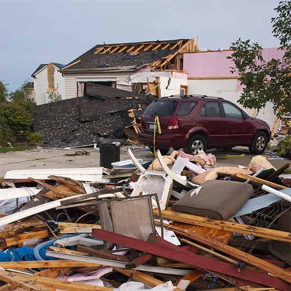 our emergency & disaster response shower trailers have built-in sanitation and waste management systems